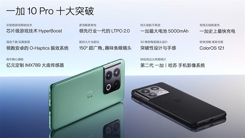 OnePlus 10 Pro được trang bị tấm nền AMOLED, độ phân giải 2K+ cho hiển thị đẹp mắt và sắc nét OnePlus 10 Pro được trang bị tấm nền AMOLED, độ phân giải 2K+ cho hiển thị đẹp mắt và sắc nét