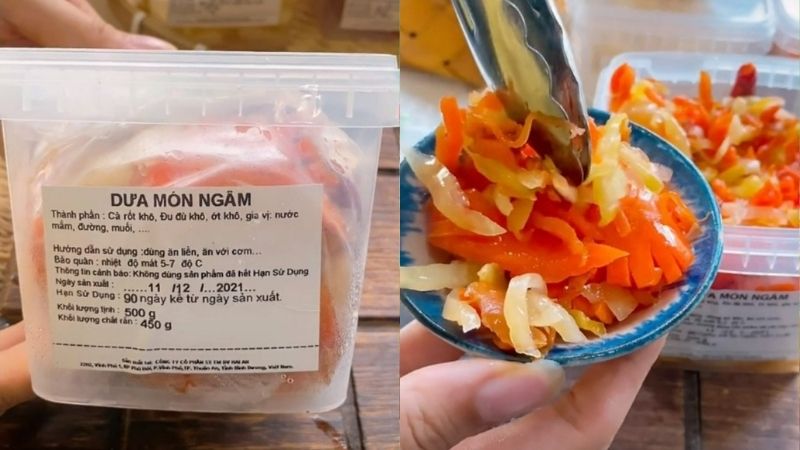 Dưa món ngâm
