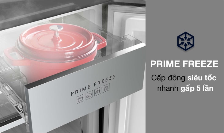 Ngăn cấp đông siêu tốc Prime Freeze