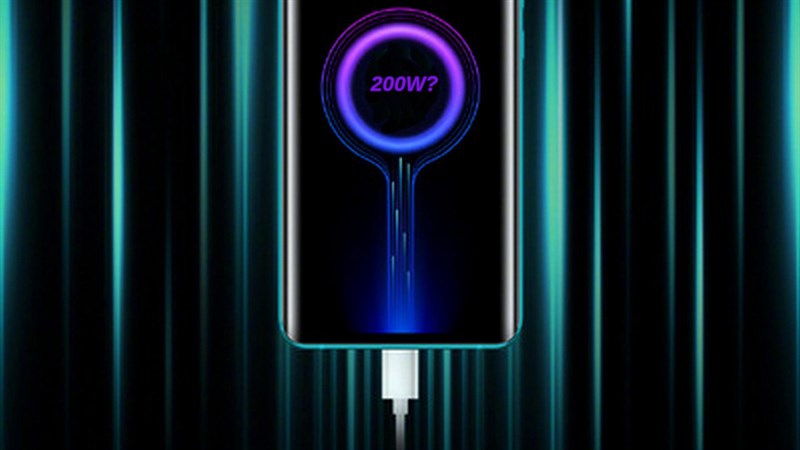 minh họa sạc nhanh 200W minh họa sạc nhanh 200W