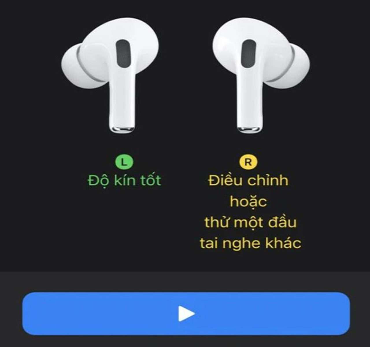 Cách chọn nút đệm cao su phù hợp cho AirPods Pro