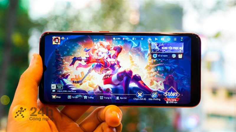 Chiến thử tựa game Liên Quân Mobile trên Galaxy A03