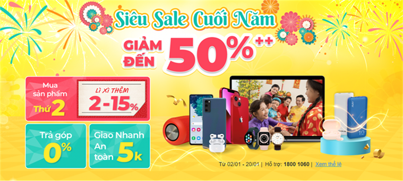 Siêu sale cuối năm