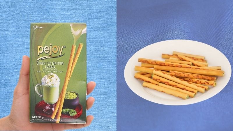 Bánh que Glico Pejoy trà xanh matcha