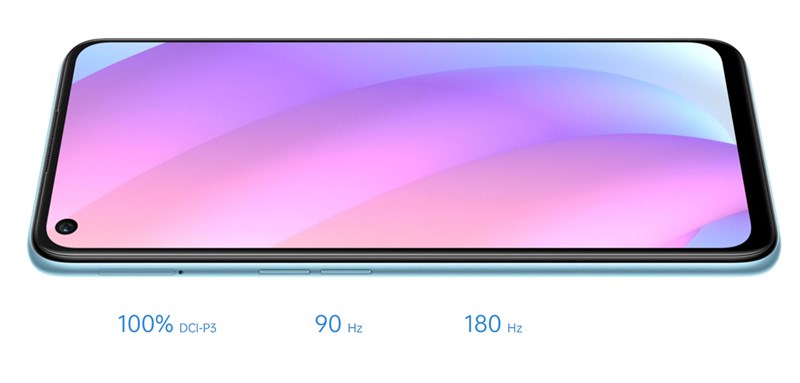 OPPO A36 có màn hình lớn và tần số quét 90 Hz