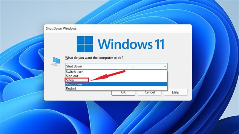  cách kích hoạt chế độ sleep trên Windows 11