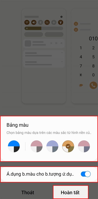 Giao diện Samsung Galaxy S21 FE 5G