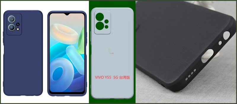 Ốp lưng được cho là của Vivo Y55 5G