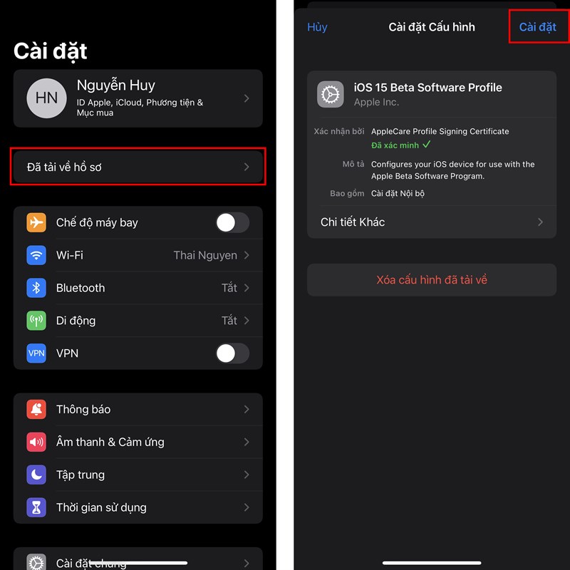 Cách cập nhật iOS 15.3 Beta 2