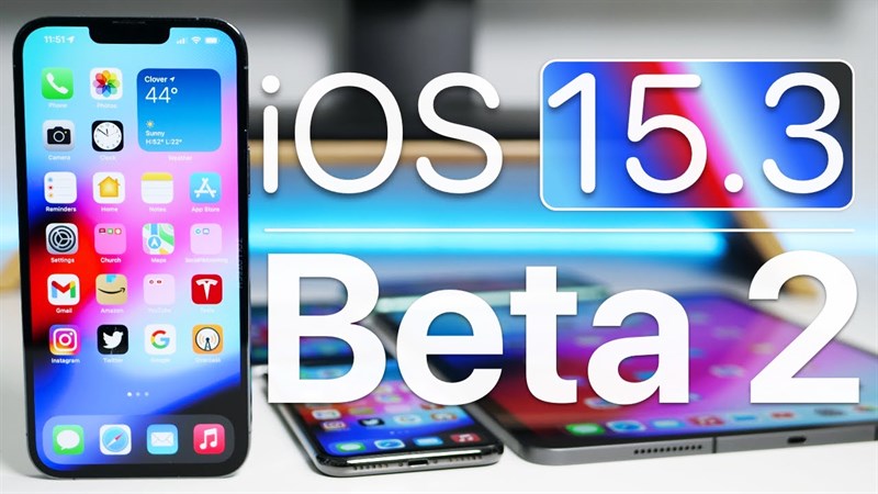 Cách cập nhật iOS 15.3 Beta 2