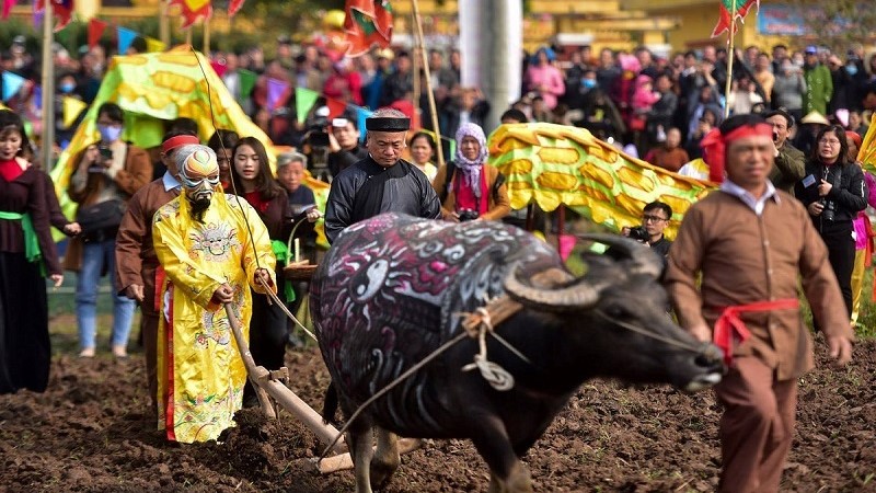 Khai cày đầu năm