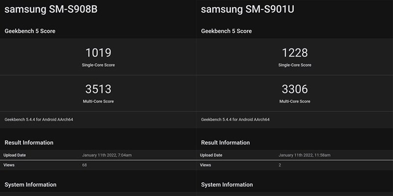 Rò rỉ điểm Geekbench của Exynos 2220