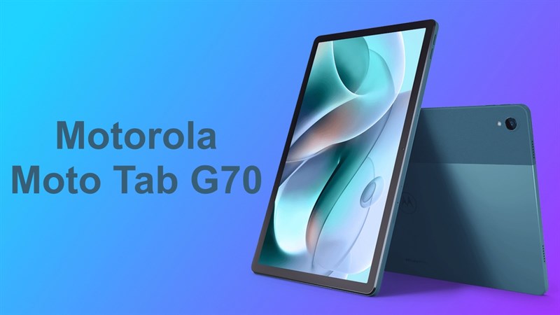 Motorola Moto Tab G70 ra mắt