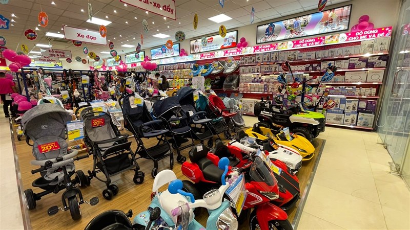 Không gian mua sắm tại AVAKids Không gian mua sắm tại AVAKids