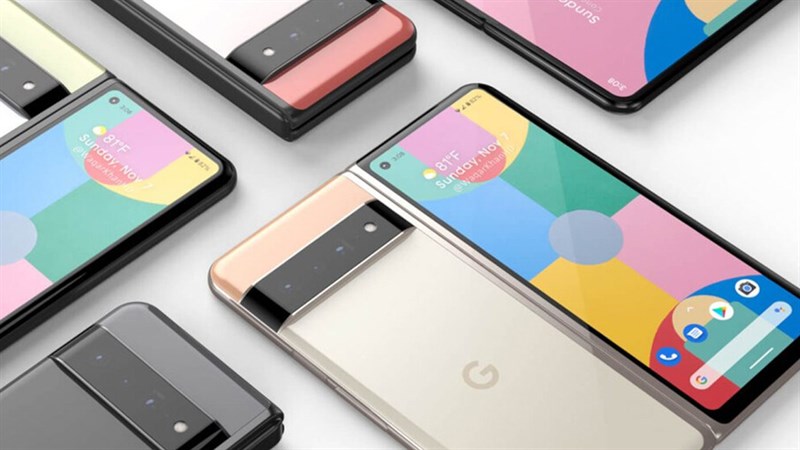 Google Pixel màn hình gập lộ diện