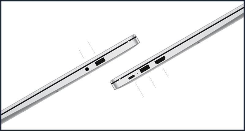 Các cổng kết nối trên Huawei MateBook D 14 SE