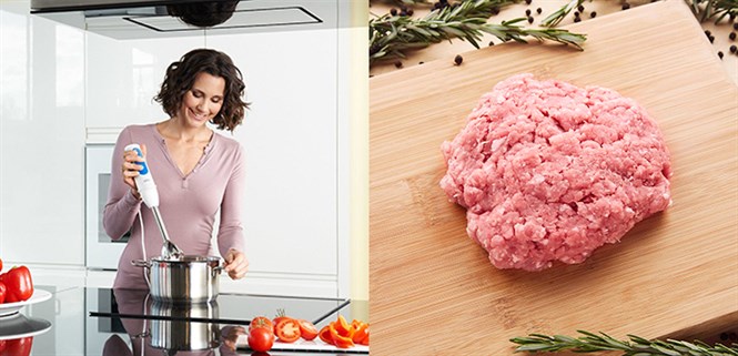 Máy xay cầm tay có xay thịt được không? Top 3 máy xay cầm tay xay được thịt