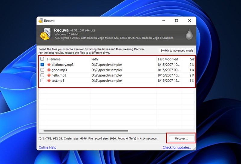 Các mẹo khôi phục dữ liệu laptop cực hay và hữu ích
