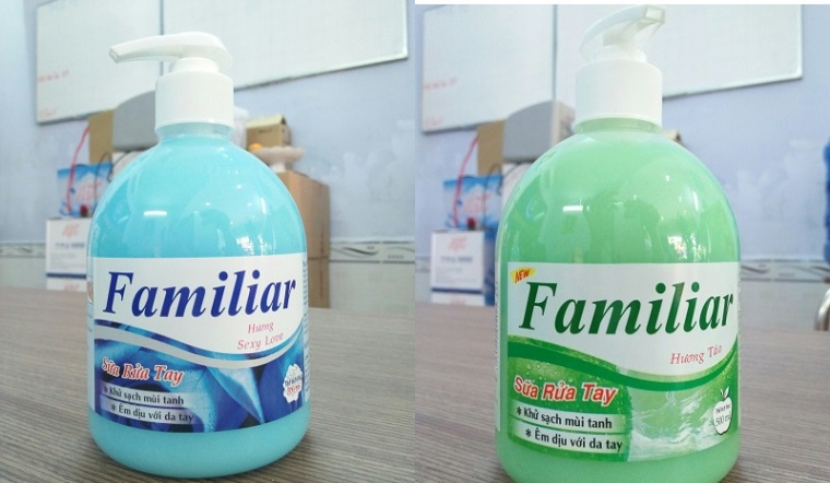 Sữa rửa tay Familiar cho đôi tay mềm mại, sạch khuẩn