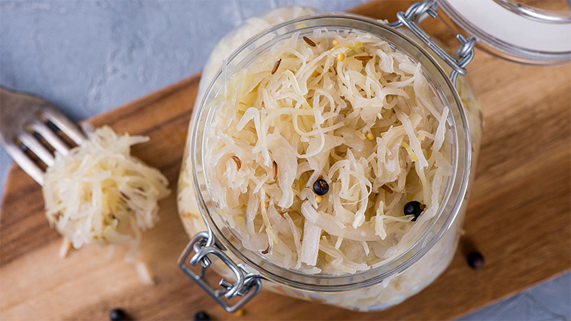 Dưa bắp cải muối (Sauerkraut)