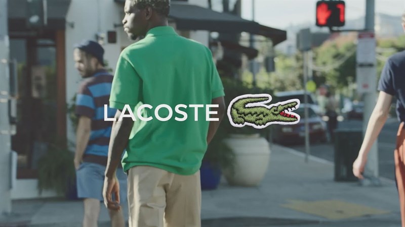 Lacoste nổi tiếng với phong cách thể thao