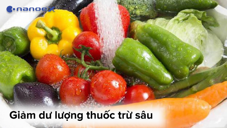 Giảm dư lượng thuốc trừ sâu