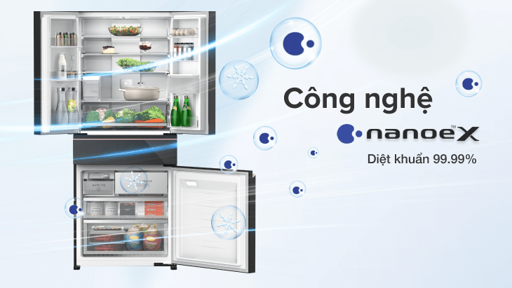 Nanoe™ X giảm dư lượng thuốc trừ sâu, diệt khuẩn 99.99%