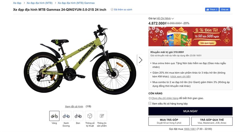 Hình thức thanh toán đa dạng