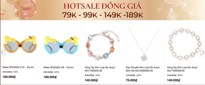 Khu vực hotsale