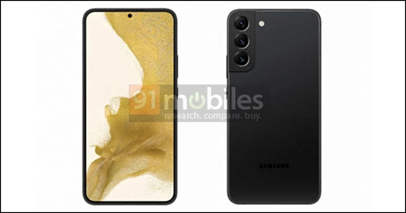 Samsung Galaxy S22+ rò rỉ hình ảnh render