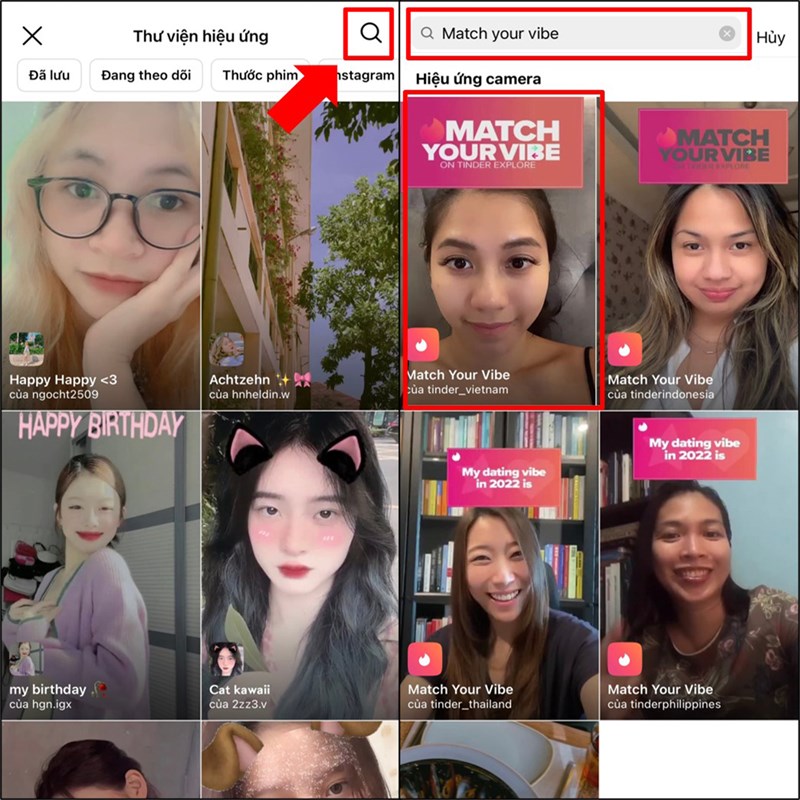 Gieo quẻ tìm người yêu trên Instagram Gieo quẻ tìm người yêu trên Instagram