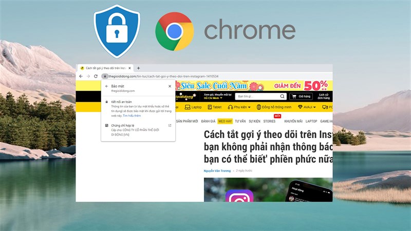 Cách bật chế độ bảo vệ nâng cao trên Google Chrome