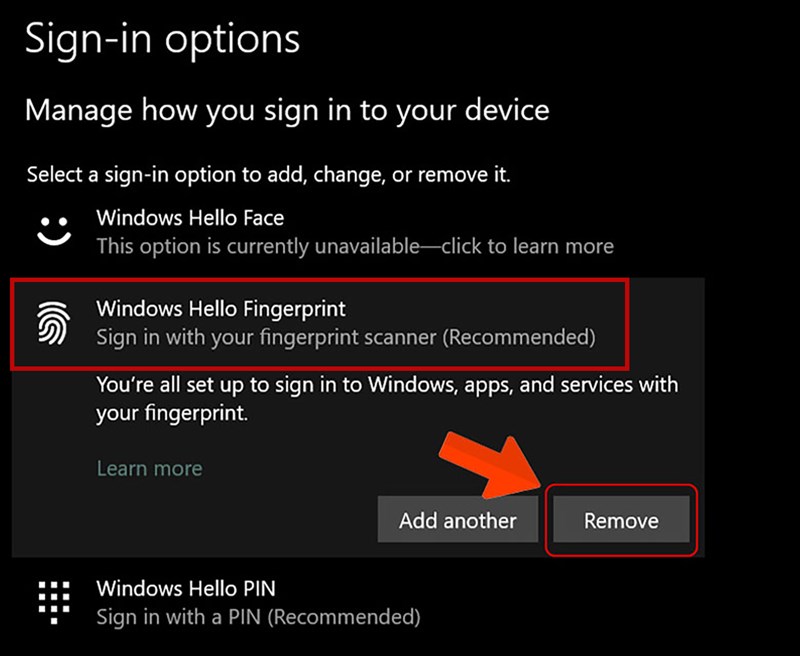 Cách sửa lỗi Windows Hello trên Windows 11