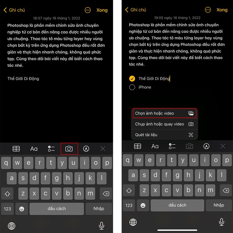 5 mẹo sử dụng ghi chú trên iPhone