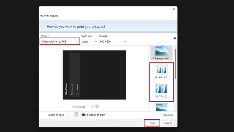 Cách hợp nhất nhiều ảnh thành tài liệu PDF trong Windows 11