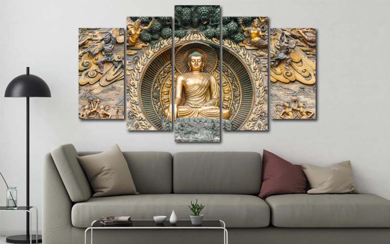  Bức tranh thờ Phật trong nhà