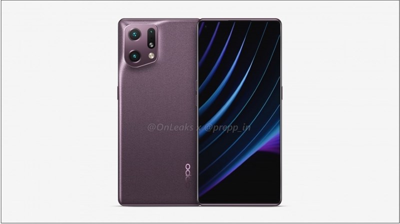 Hình ảnh render OPPO Find X5 Pro