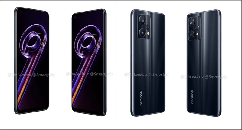 Rò rỉ chi tiết thiết kế, thông số kỹ thuật Realme 9 Pro