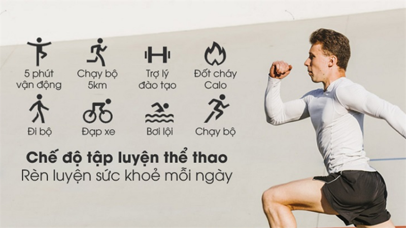 hỗ trợ tập luyện thể thao