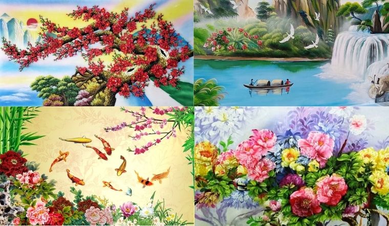 5 bức tranh phong thủy thu hút tài lộc, vận may cuối năm | Ohhvietnam