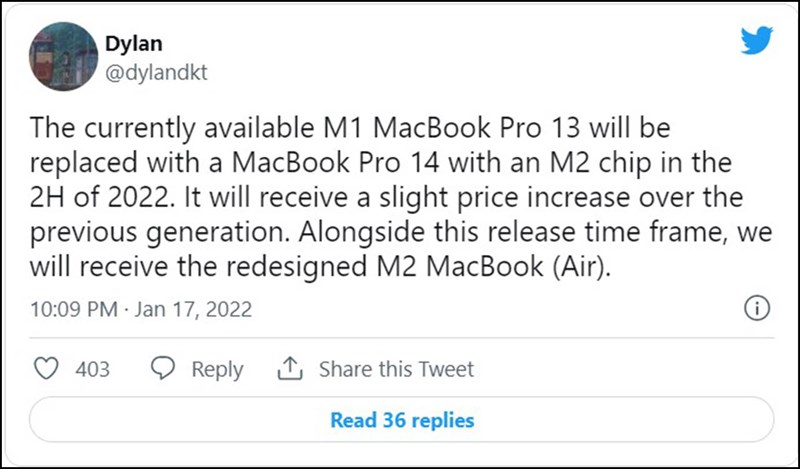 MacBook Pro 14 và MacBook Air sẽ có cấu hình ấn tượng