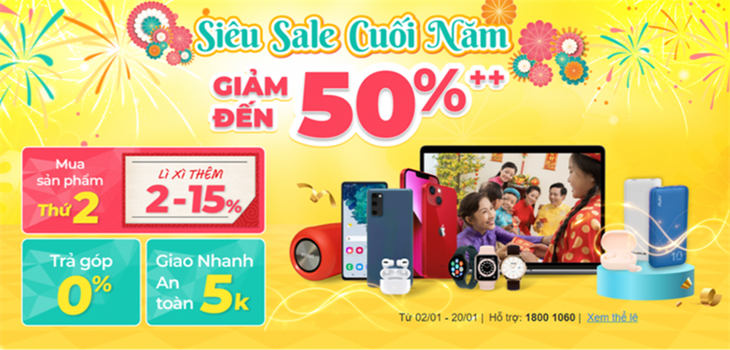 Siêu sale cuối năm