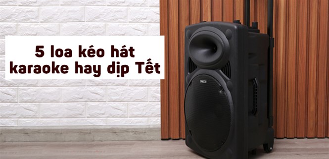 Top 5 loa kéo hát karaoke hay cho gia đình bạn dịp Tết Nhâm Dần 2022