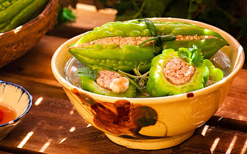 Canh khổ qua nhồi thịt