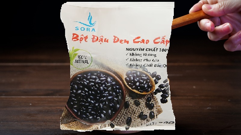 Bột đậu đen Sora nguyên chất 300g