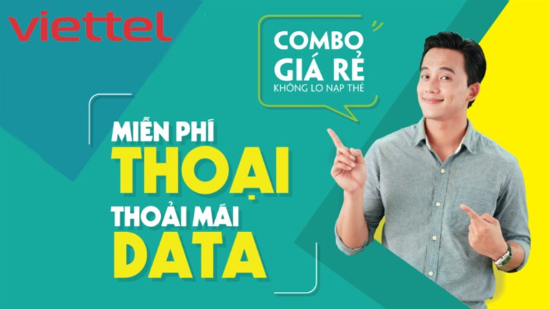 Cách đăng ký gói combo Data và thoại nhà mạng Viettel Cách đăng ký gói combo Data và thoại nhà mạng Viettel