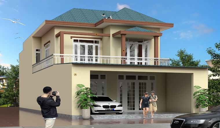 Với gia chủ mệnh Thổ, chọn ngôi nhà sơn màu vàng đất mang lại tài lộc