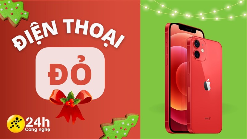 Hòa mình vào không khí Giáng Sinh cùng TOP 4 điện thoại màu đỏ nổi bật tại TGDĐ