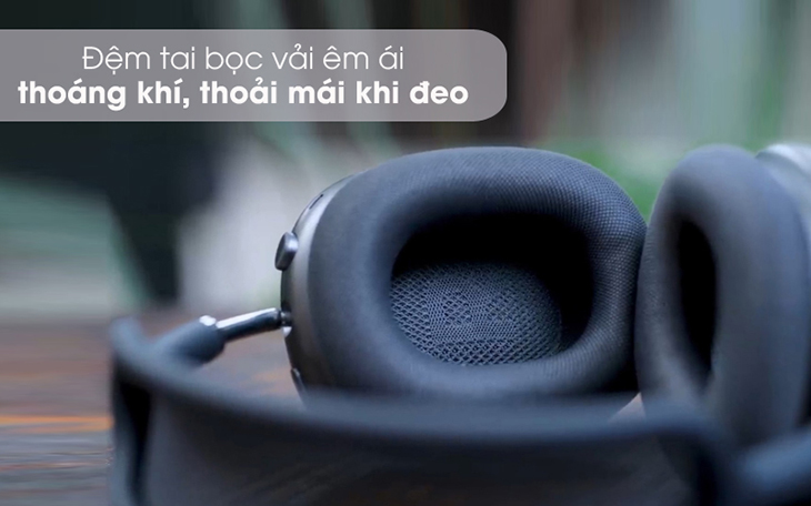 Kinh nghiệm chọn mua tai nghe không dây tốt và phù hợp nhu cầu > Tai nghe chụp tai Bluetooth AirPods Max Apple MGYH3
