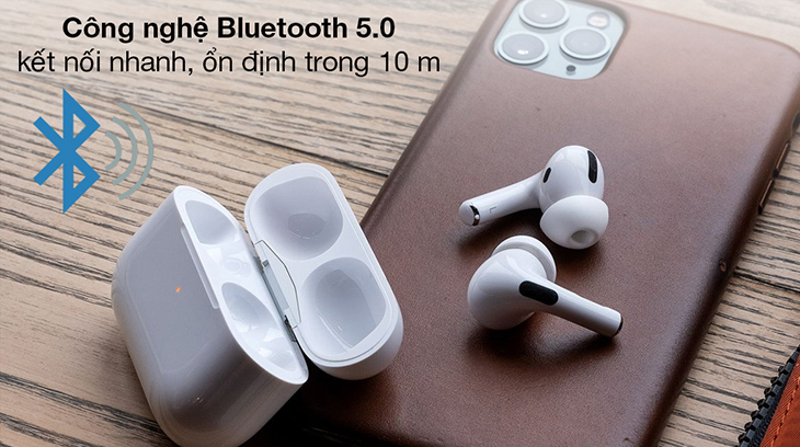 Kinh nghiệm chọn mua tai nghe không dây tốt và phù hợp nhu cầu > Tai nghe Bluetooth AirPods Pro MagSafe Charge Apple MLWK3 Trắng